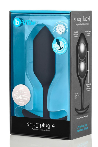 Snug Plug 4 Black b-Vibe
