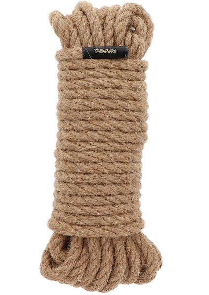 Konopna Lina Do Wiązania Hemp Rope 10 Meter 7 Mm Nude Taboom