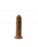 Silikonowe Dildo 15Cm Model 2 6" Carmel Silexd