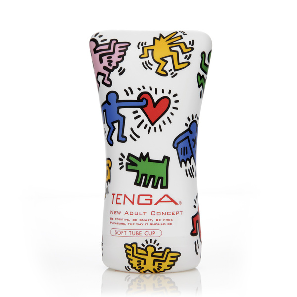 Masturbator Keith Haring Soft Tube Cup Tenga