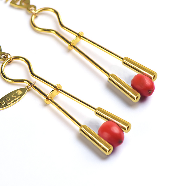 UPKO Snowflake Chain Nipple Clamps