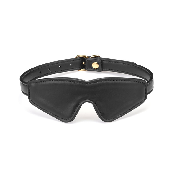 Maska Na Oczy Black Organosilicon Blindfold Liebe Seele