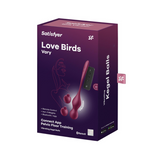 Satisfyer Love Birds Vary Connect App wine red