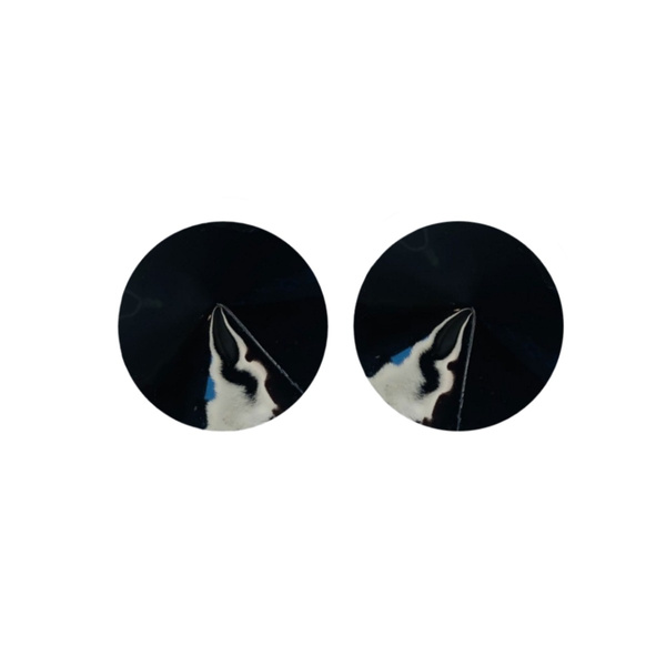 Nasutniki Nipple Covers Gloss Black Kinky Diva