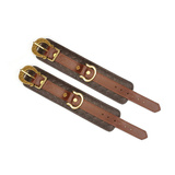 The Equestrian Leather Wrist Cuffs Liebe Seele