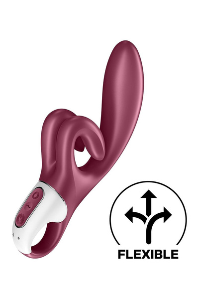 Wibrator króliczek Touch me red Satisfyer