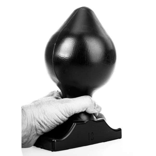 AB76 Raymond Butt Plug 22,5 x 12cm All Black 