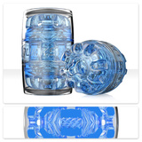 Masturbator The Quickshot Turbo Blue Ice Fleshlight