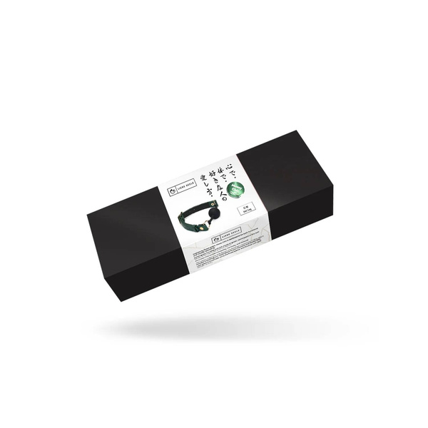 Knebel Mossy Chic Leather Ball Gag Liebe Seele