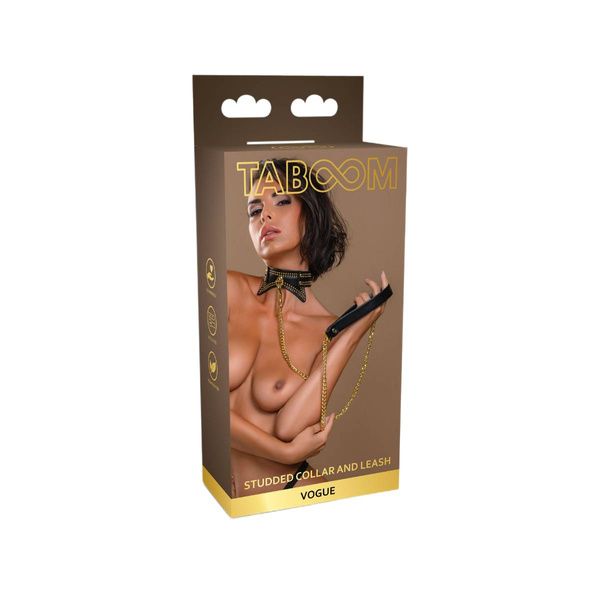 Taboom Vogue Studded Collar and Leash