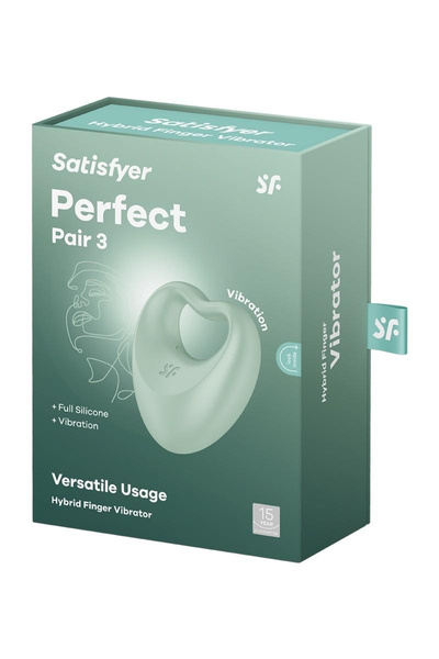2in1 vibrator Perfect Pair 3 green Satisfyer