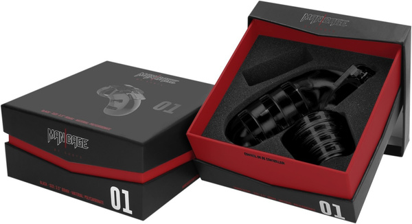 Model 01 - Chastity - 3.5" - Cock Cage - Black