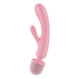 Dwustronny Wibrator Triple Lover Pink Satisfyer