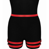 Czerwona Skórzana Uprząż Na Uda Amelia Karess