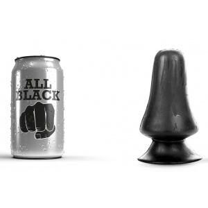 Korek analny AB39 King 10 x 6.7cm All Black