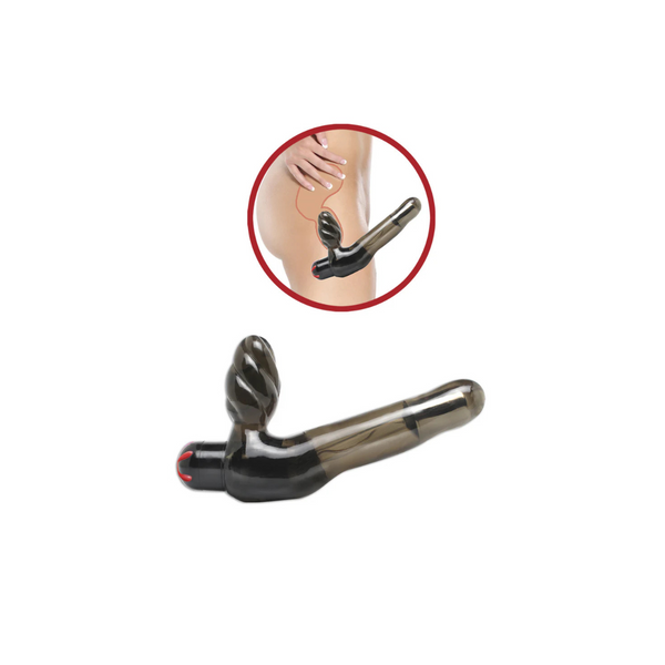 Wibrator Fetish Fantasy Series Vibrating Strapless Strap-On Smoke Pipedream