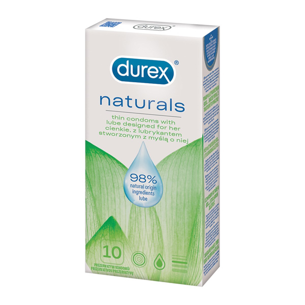 Durex Naturals 10pcs