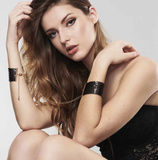 Kajdanki Desir Metallique Mesh Black Handcuffs Bijoux Indiscrets