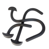 Gut Snake Liquid Silicone Plug Black M Brutus