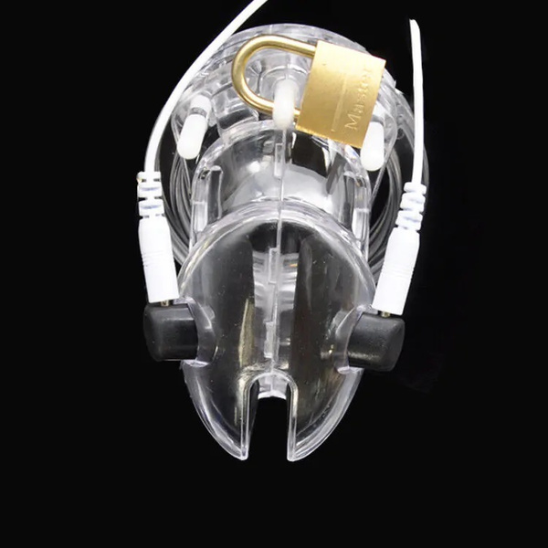 Pas cnoty Volt Cage Electro Chastity Cage Clear Brutus