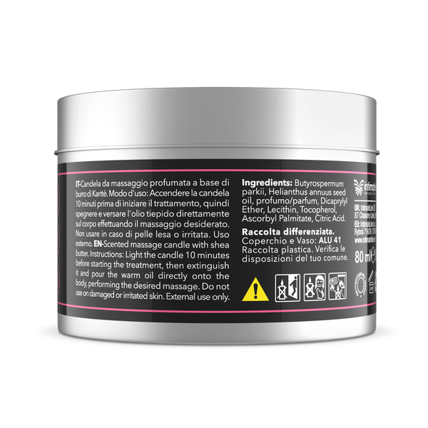 IntimateLine Luxuria Ardes Massage Candle Strawberry Grapes 80ml