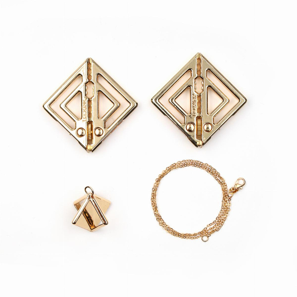 Zaciski Adjustable Nipple Clamps With Light Pendant Gold LOCKINK