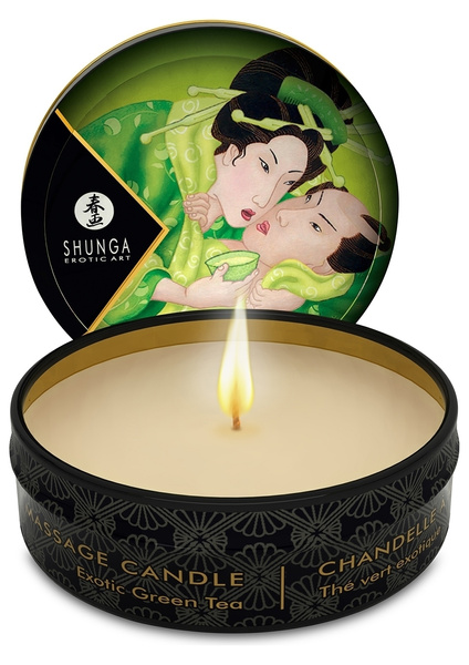 Świeczka Do Masażu O Zapachu Zielonej Herbaty Zenitude Massage Candle 30Ml Shunga