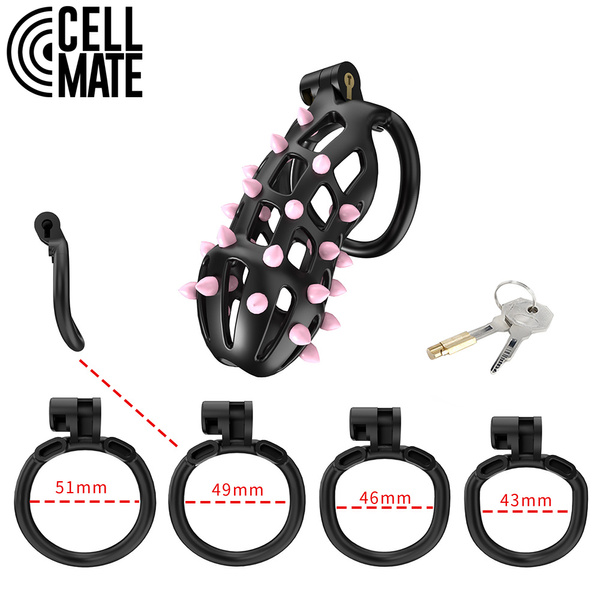 FlexiSpike Chastity Cage Size 4 CELLMATE