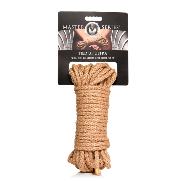 Master Series Tied Up Ultra Premium Braided Jute Rope 15m