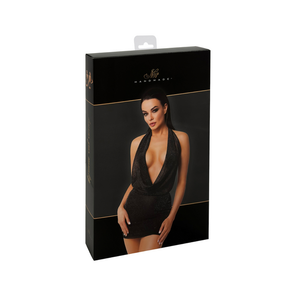 Sukienka F351 Luminara Mini Dress XXL Noir Handmade