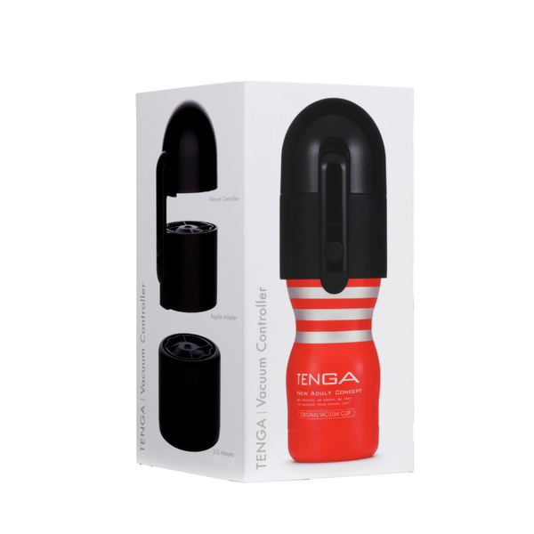 Masturbator Vacuum Controller Black Tenga