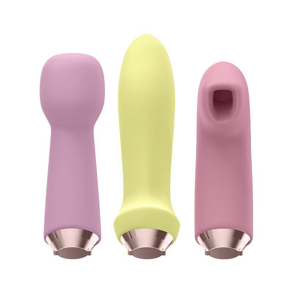 Wibrator 4w1 Marvelous Four Air pulse + Vibrator set Satisfyer