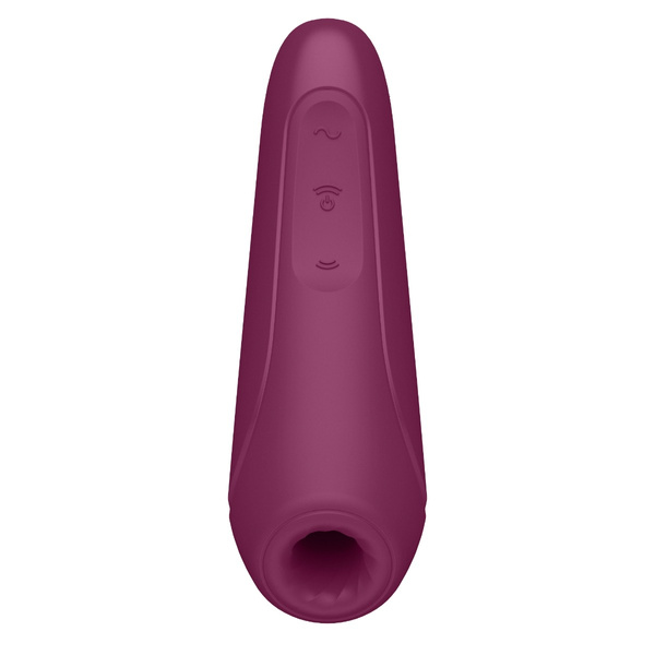 Stymulator Łechtaczki Curvy 1+ Rose Red With App Satisfyer