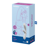 Rabbit Vibrator Hot Lover Silver/Champagne Satisfyer