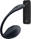 Jajeczko wibrujące Ribbed Petal black Connect App Satisfyer