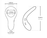 Pierścień Erekcyjny Sterowany Aplikacją Diamo Lovense
