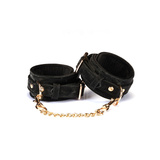 Kajdanki Boudoir Amor Black Wrist Cuffs Liebe Seele
