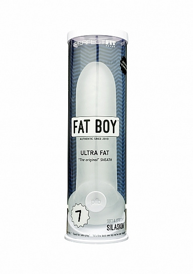 Nakładka Na Penisa Fat Boy Original Ultra Fat Clear Perfect Fit