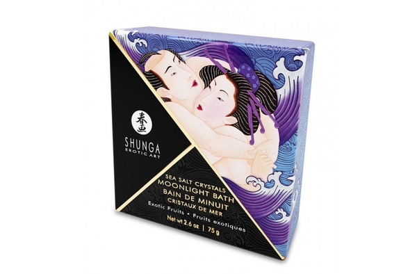 Aphrodisiac Sea Bath Salt with Exotic Fruits Scent Moonlight Bath Exotic Fruits Shunga