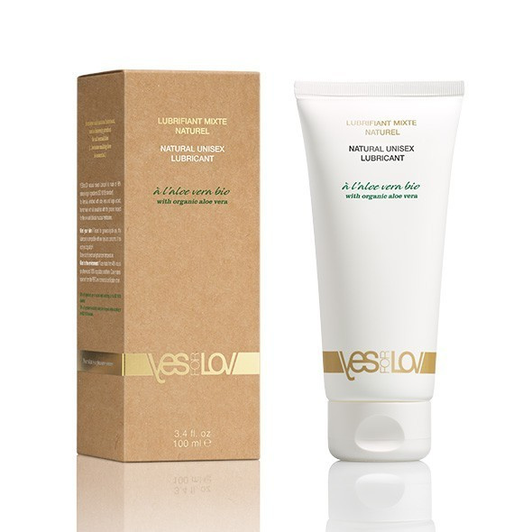 YESforLOV Natural Unisex Lubricant with organic aloe vera