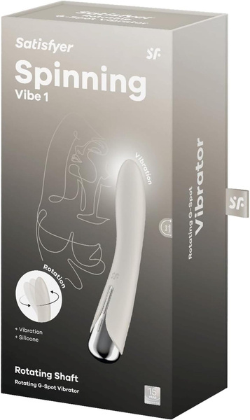 Wibrator do punktu G Spinning Vibe 1 Beige Satisfyer