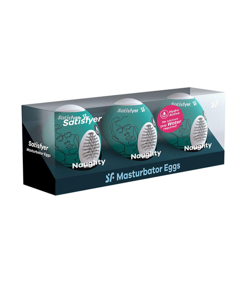 Satisfyer Naughty Eggs set of 3 masturbators