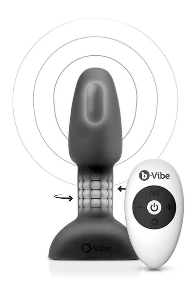 Korek analny Rimming Petite Black b-Vibe