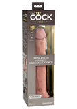 Miękkie Silikonowe Dildo Z Twardszym Rdzeniem 10 Inch Dual Density Silicone Cock Light King Cock