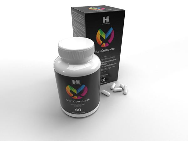Suplement Diety Dla Mężczyzn Man Complete 60 Kapsułek SHS