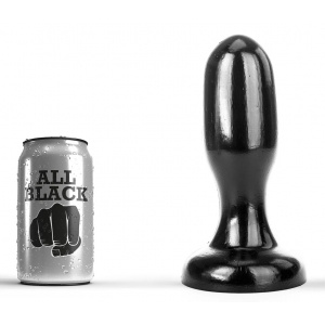 Anal plug AB86 Bendick 17 x 6cm All Black