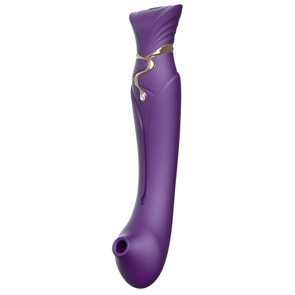 Wibrator Legend Queen Set G-Spot Pulse Wave Twilight Purple Zalo