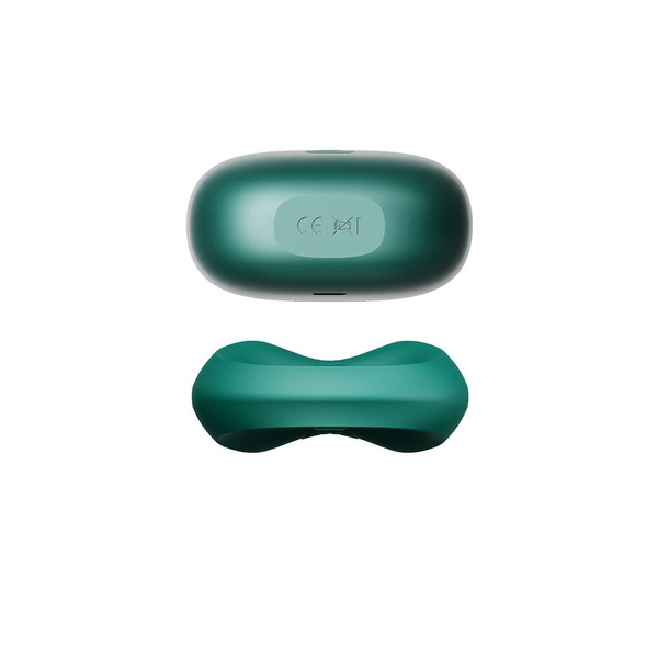 Pierścień erekcyjny ze stymulatorem Apis Turquoise Green Zalo