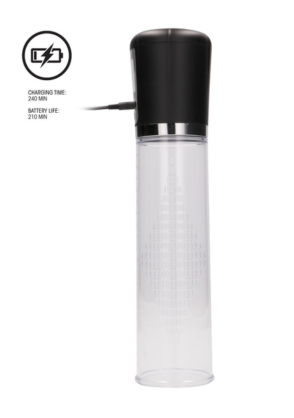 Shots Pumped Premium Rechargeable Automatic Lcd Pump Transparent Pumped by Shots