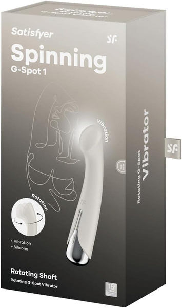 Wibrator do punktu G Spinning G-Spot 1 Beige Satisfyer